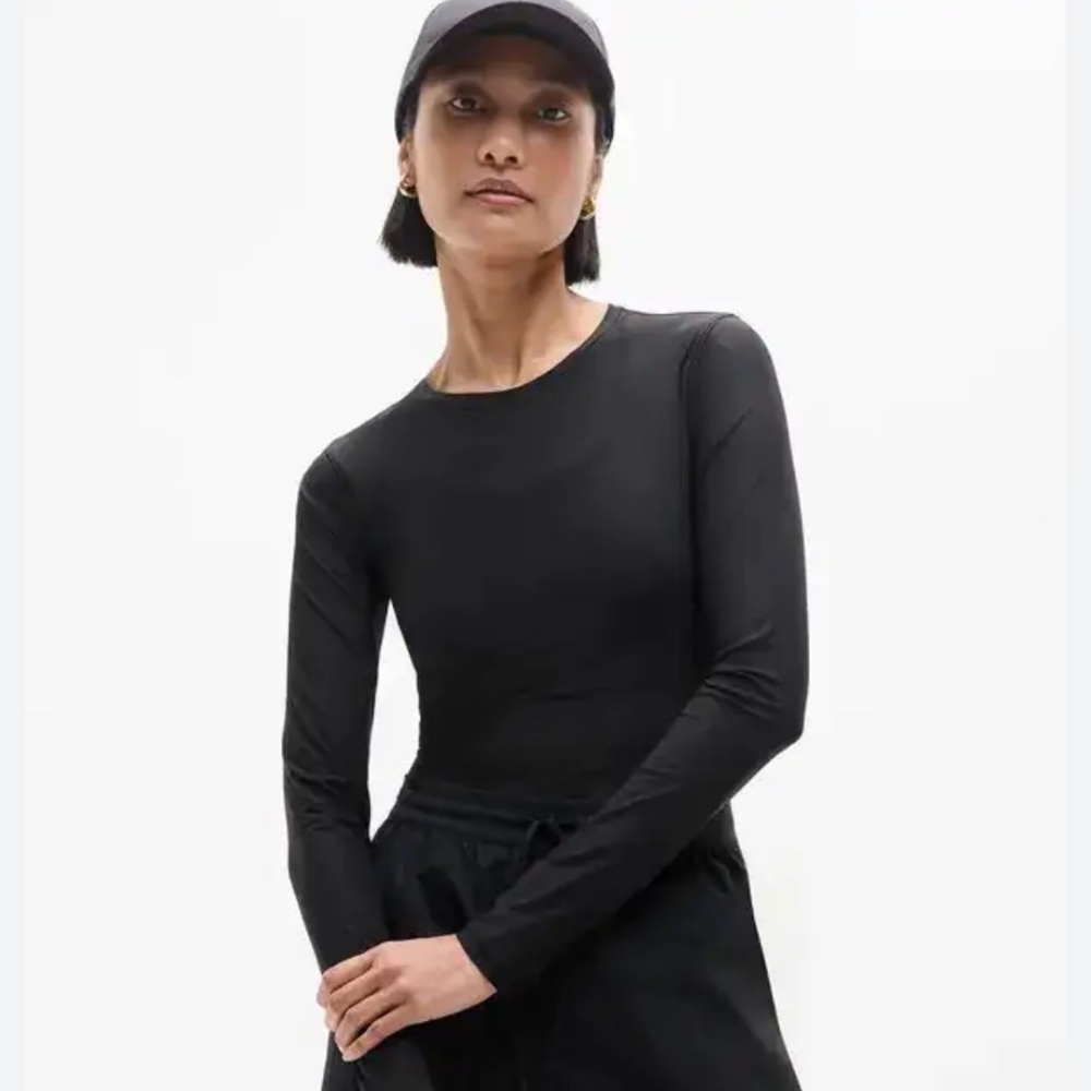 Athleta Top - Athleta Long Sleeve Top - Mesh Top - Apero Mesh Top